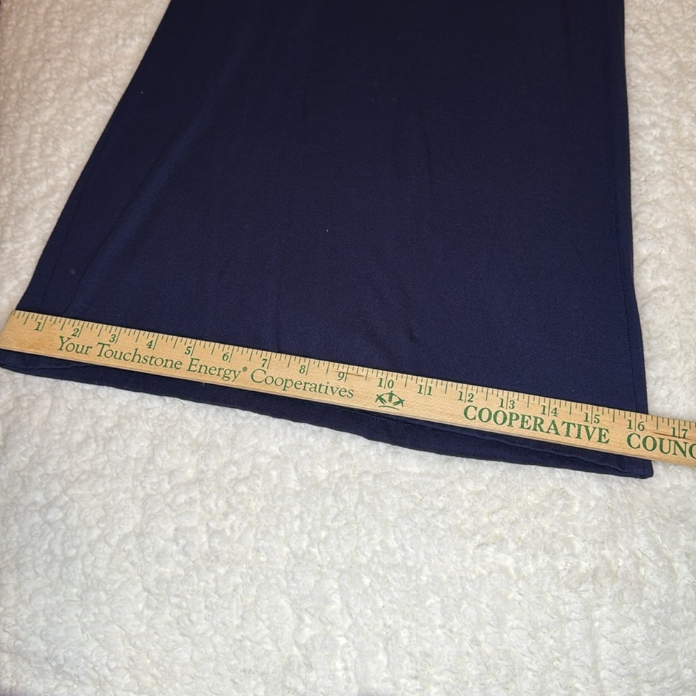Tart navy strapless wide leg jumpsuit women’s size medium - Picture 11 of 15